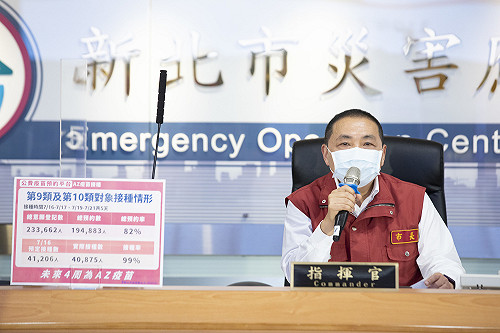 藍營再籲政府開放自購疫苗 侯友宜：樂見其成  　　