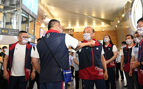 英雄遊行再現感動?蘇揆:國人做後盾 盼選手爭取東奧佳績