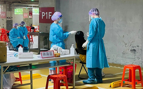 新北要求林口三井Outle完成員工快篩前不得繼續營業