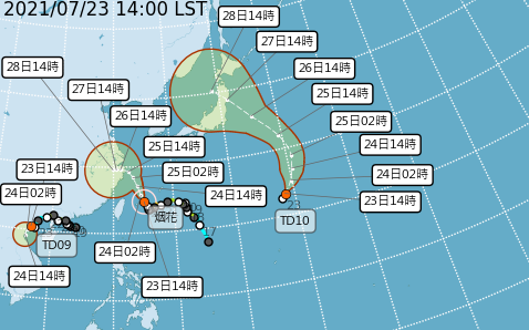 烟花未走又一颱風將生成！氣象局：直撲日本恐影響東奧