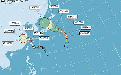 嘉義以南5縣市大雨特報 北東高溫炎熱 沿海當心強風及長浪