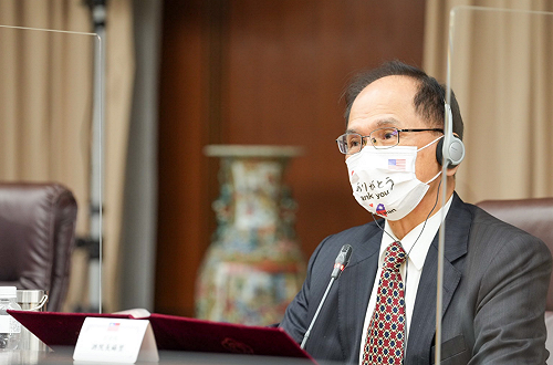 出席台美日國會議員論壇 游錫堃籲台海有事 立刻外交承認台灣