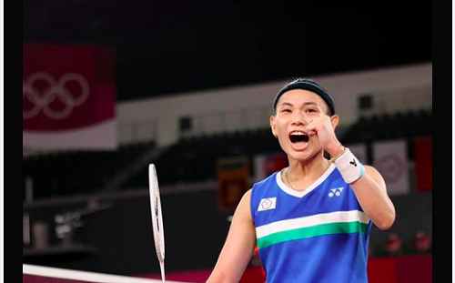 感謝戴資穎替台灣創佳績  蔡英文：「小戴，我們永遠挺妳！」