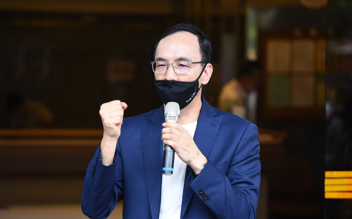 陳學聖讚朱立倫能獲美信賴 與中共可對話但不黏