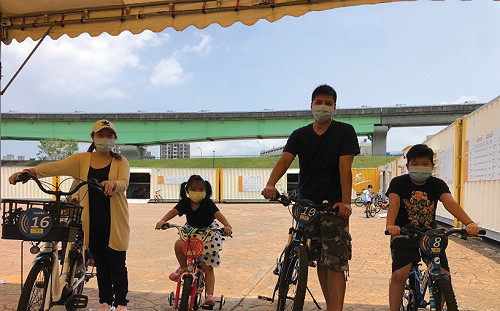 父親節 新北河濱騎車享健康