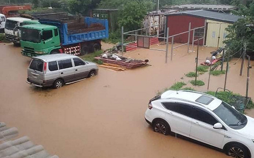 豪雨狂炸！南竿、北竿機場暫停起降 國內航班取消15架次
