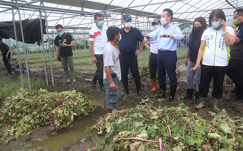 豪雨帶來嘉縣農業損失 翁章梁：儘速完成救助程序