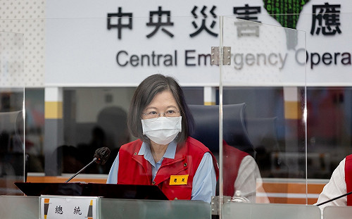 0806豪雨 蔡英文:這幾年治水成效要對外界說明