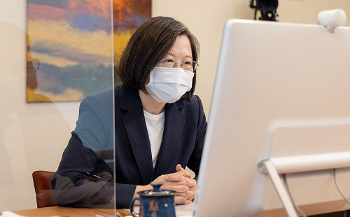 蔡英文： 政府仍是台積電的重要股東 日美招攬對台有利