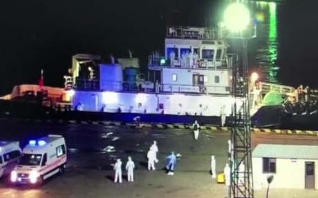 16名船員確診！ 輪船「弘進」暫靠中國