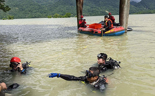 成大男生曾文水庫撿手機溺水  搜救22小時尋獲遺體