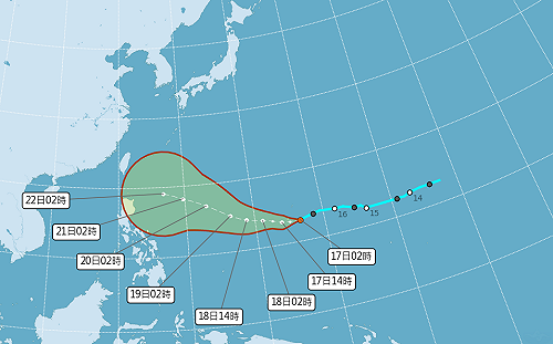 颱風奧麥斯最快明生成！專家：週末天氣恐受影響