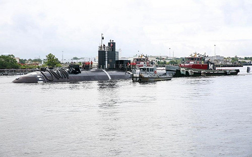 退而不休！美2退役核潛艦「變身」繫泊訓練艦 改造困難.不能出航