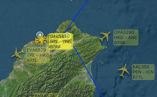 網傳美F-18穿越台北上空 空軍：假訊息、假訊號