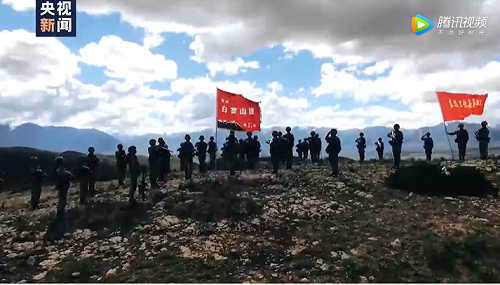 (影) 近萬精兵列陣 解放軍展開高原山地聯合立體作戰