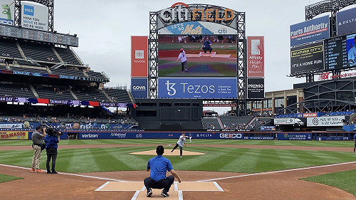 蕭父前晚因中風開刀！蕭美琴仍完成紐約大都會開球儀式