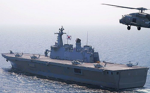 南韓出動「獨島號」！疫情阻訪釜山 英韓東海軍演31日按計劃展開