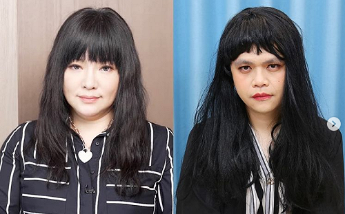 蔡阿嘎模仿唐綺陽！曬對比照網笑翻：有想過國師的感受嗎？