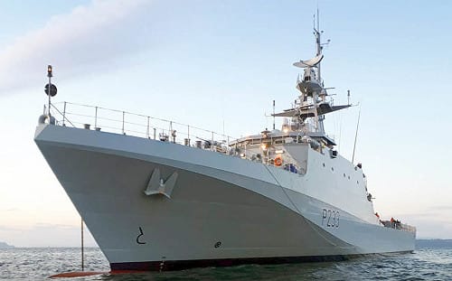 不忍中國了！ 航母才首次停靠日本 英國又印太增兵 派2巡邏艦長期部署