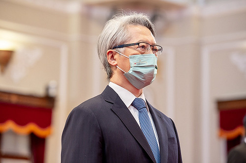 蔡英文主持中研院院長廖俊智等人宣誓典禮