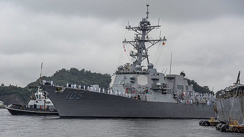 美軍證實！美加驅逐艦.巡防艦同行 聯合穿越台海