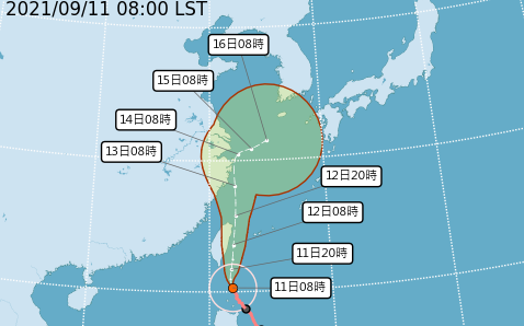 快訊》強颱「璨樹」來勢洶洶！台東宣布：下午停班停課