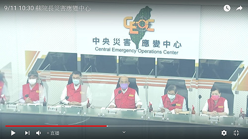 關心澄清湖蓄水量低 蘇貞昌: 水庫的水飽飽的比較好