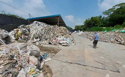 嘉義縣治特區營建工地廢棄物違規 縣府嚴辦