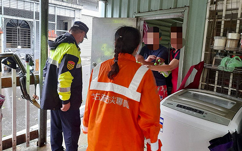 璨樹風雨漸增 桃園大溪警勸離山區居民