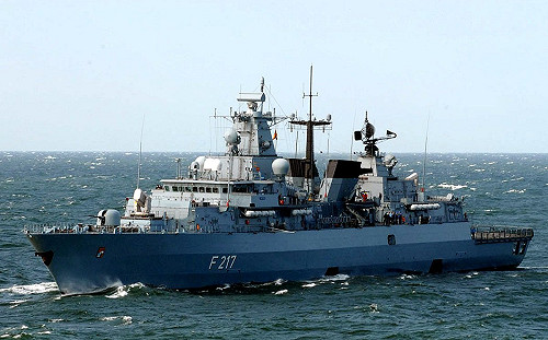 德軍艦「巴伐利亞」(Bayern)號到南海  中國不開心拒停靠上海