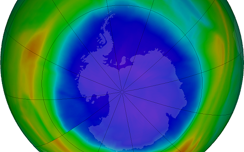 臭氧層破洞越變越大 面積已超過整個南極洲