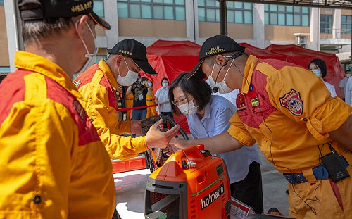 中秋節逢921國家防災日  蔡英文：居安思危、從歷史學習經驗