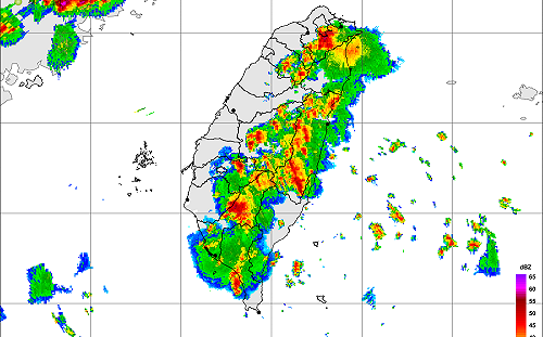 午後對流發展旺盛!氣象局:宜蘭縣山區、屏東縣局部豪大雨
