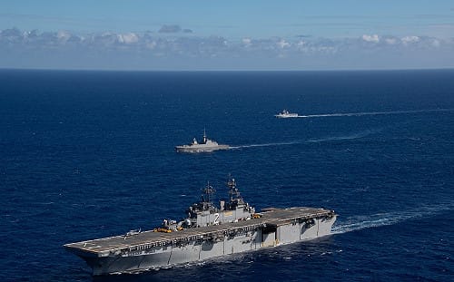 美眾院通過法案邀台灣參與環太軍演 國防部：將積極爭取