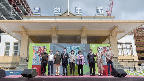 高捷接獲恐嚇信 蔡英文出席舊車站維安規格高