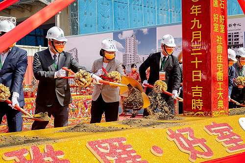 蔡英文：我上任以來 社宅補助台北市45.8億元經費