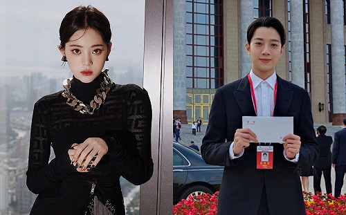 歐陽娜娜微博祝福祖國！賴冠霖「曬嘉賓證」出席中共國慶招待會