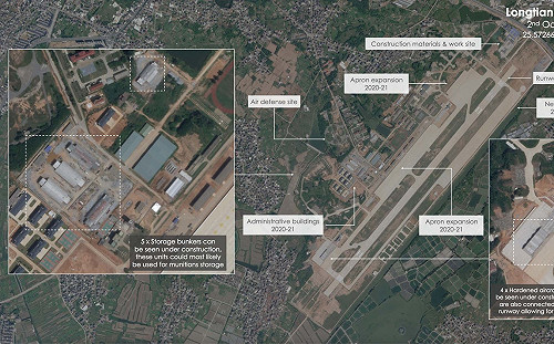 準備武力犯台? 衛星顯示中國正升級3空軍基地 專家 : 提升兩棲及空降突擊威脅