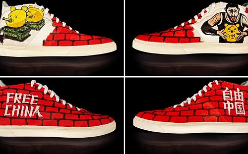 NBA球星坎特點名「習維尼」欠教訓 六四「坦克人」球鞋超吸睛