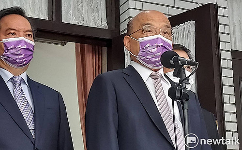 馬英九籲速審服貿協議 蘇貞昌酸：不反萊豬最實際