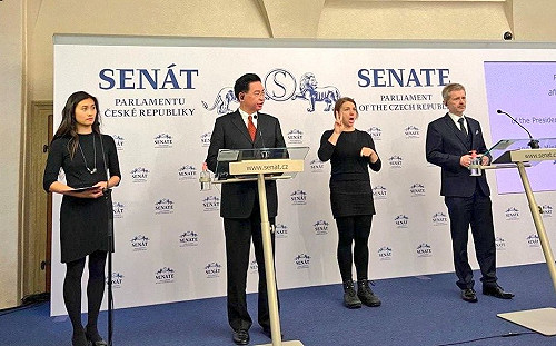 吳釗燮晤歐洲議會、比利時國會議員 感謝對台支持