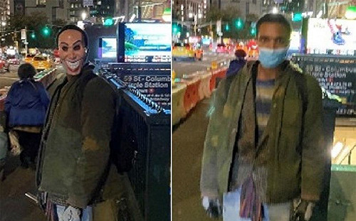 萬聖節變國定殺戮日？ 曼哈頓男子帶面具持斧砍路人 警方公布照片追捕