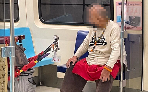 北捷再爆攻擊事件  70歲阿伯持刀要求讓位博愛座 網友：是搏命座吧！