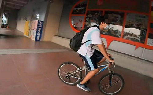 學生車站內違規騎車 雄中：期待社會給學生自省空間