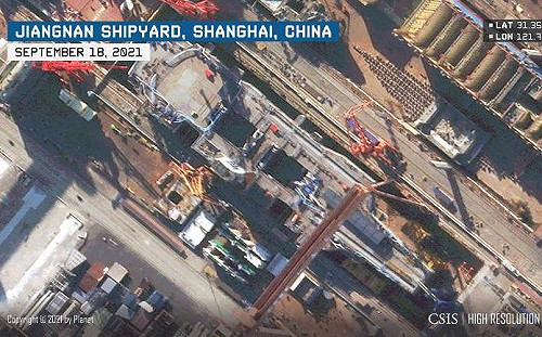 解放軍對台威脅又擴張 美智庫：第3艘航母明年初可下水服役