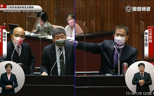 不認高端是「重打」 陳時中舌戰賴士葆:之前沒效才叫「重打」