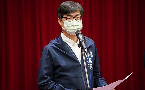 蔡英文笑稱半夜打電話來「好煩」 陳其邁 : 下次會早點打