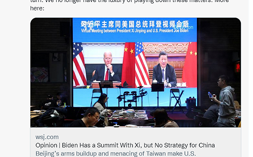 快訊》俄媒：美中18日「拜習視訊會」 討論烏克蘭問題