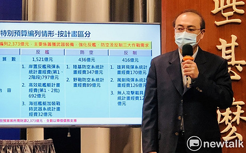 行政院會通過海空戰力提升計畫採購特別預算案 舉債2373億元