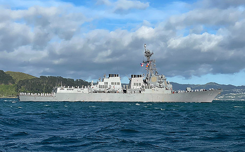 38年來第一次!美軍艦艇「正式」訪問紐西蘭威靈頓港 將協同「互操作性」演練